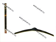 Щетки стеклоочистителя 60см универсальная HEYNER HYBRID гибридная|Код 6539