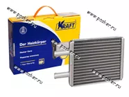 Радиатор печки 2170 Priora KRAFT с А/С алюминиевый аналог Halla 104062|Код 65409