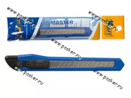 Нож для бумаги картона с выдвижным лезвием  9мм KRAFT 700900 [упаковка 10 шт.]|Код 65481