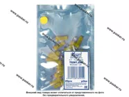 Лампа светодиод 12V W2x4.6D T5 KRAFT желтая KT 700076 [упаковка 20 шт.]|Код 6577