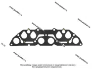 Прокладка коллектора 21074 21214 2123 Chevrolet Niva LECAR|Код 66285