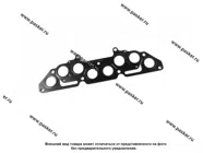 Прокладка коллектора 2110 и мод 1118 Калина дв 1.6 8-ми кл металл 4-х слойная LECAR|Код 66287