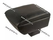 Подлокотник декоративный 2123 Chevrolet Niva с перф вставкой установка в подстаканник Автоблюз|Код 66714