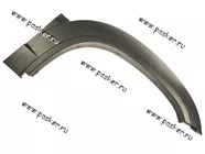 Накладка арки 2123 Chevrolet Niva передняя правая СЭД|Код 66901