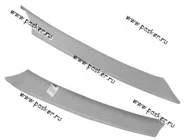 Накладки передних стоек 2170 Priora бежевые Мастер-М|Код 66909