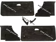 Обшивка двери 2113-08 салонная велюр Евро-Мега|Код 66916