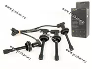 Провода свечные ГАЗ дв 406 с наконечниками LECAR|Код 66994