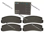 Колодки тормозные 2121-213 2123 Chevrolet Niva передние LECAR|Код 67001