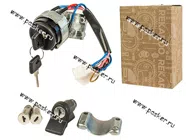 Замок зажигания 2115 в сборе с личинками дверей и замком багажника Рекардо|Код 67154