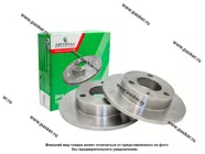 Диск тормозной 1111 ОКА AVTOREAL 3 болта передний AB11-3501070 [упаковка 2 шт.]|Код 68234