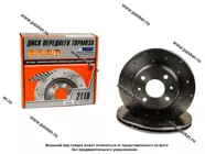 Диск тормозной 2110 2190 Granta Alnas Sport R13 передний перфорация 2110-02|Код 68243