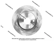 Диск тормозной Daewoo Lanos FENOX 1.3i передний TB217060|Код 68264