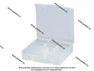 Органайзер 170x160мм прозрачный матовый Сибртех 90722|Код 6861