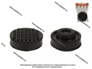 Опора резиновая для подкатного домкрата в чашку круглая точка квадрат Garde D42 H27 GSR1005|Код 68809