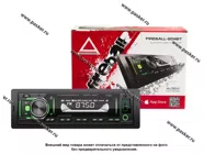Автомагнитола AURA USB/Bluetooth/SD/FM 4х51W зеленая подсветка FIREBALL-204BT|Код 68826