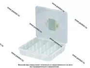 Органайзер 200х200х45мм прозрачный матовый Сибртех 90727|Код 6900