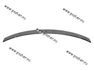Рессора Газель задняя дополнительная 1 лист 3302-2913101 ЧМЗ усиленная|Код 6961