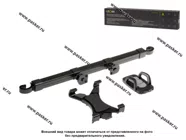 Держатель телефона между сиденьями на подголовник 520*120*60 двойной LECAR черный|Код 69703