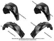 Подкрылки LADA XRAY Cross LECAR|Код 69737