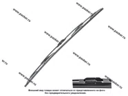 Щетки стеклоочистителя 65 см универсальная LECAR каркасная|Код 70666