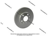 Диск тормозной Renault Duster LECAR передний|Код 71366