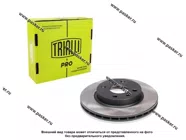 Диск тормозной 2110 2190 Granta TRIALLI передний R13DF 0135s PRO [упаковка 2 шт.]|Код 71504