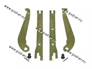 Планки 2101 распорные задних тормозных колодок 2+2 с рычагами|Код 7209