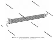 Теплообменник УАЗ 3163 Патриот 19- АТ LUZAR LOc 0363|Код 72114