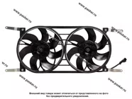 Мотор вентилятора УАЗ Патриот 10- LUZAR 2 вент. с кожухом прямые кроншт. LFK 0361|Код 72166