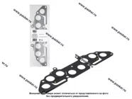 Прокладка коллектора 2110 и мод,1118 Калина дв 1,6 8-ми кл металл TRIALLI GZ 102 0020|Код 72371
