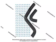 Патрубки радиатора 1118 Калина 16 кл. 2 шт. KRAFT KT 885878|Код 72492