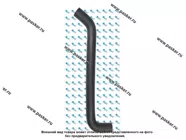 Патрубок радиатора 21213 KRAFT верхний KT 885856|Код 72536