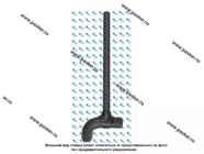 Патрубок радиатора стыковочный 2123 Chevrolet Niva KRAFT KT 885843|Код 72547