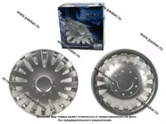 Колпаки R-15 вид SPRINTER, DUCATO, JUMPER, BOXER, ГАЗЕЛЬ 306/320 гибкие в картонной коробке SJS|Код 72737