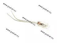 Лампа 12V1.2W Т4 Nord YADA диаметр 4мм с усами|Код 72876