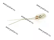 Лампа 12V1.2W Т5 Nord YADA диаметр 5мм с усами|Код 72878