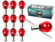 Лампа 12V21W BAW15s Nord YADA красная [упаковка 10 шт.]|Код 72887