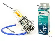 Лампа галоген 12V H3 55W Pk22s Nord YADA RAINBOW всепогодная|Код 72911