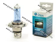Лампа галоген 24V H4 75/70W P43t Nord YADA SUPER WHITE|Код 72940