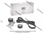 Ремень генератора +2 ролика Renault Logan Lada Largus 1.6 16V TRIALLI GD 717|Код 73091