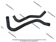 Патрубки радиатора LADA Largus 1.6i 8кл.LUZAR 2шт LPK 0115|Код 73266