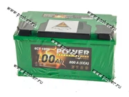 Аккумулятор POWER 100Ач EN800/850 353х175х190 обр/п|Код 73303