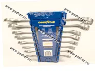 Ключи комбинированные  8 предметов 8-19 Goodyear GY002208|Код 74047