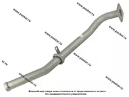 Труба приемная Газель-NEXT замена катализ дв.EvoTech 2.7 ЕВРО-4 ФОБОС короткая фургон 30803|Код 74076
