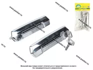 Ручки дверей 21213 наружные гальванированные серебристые комплект с ключом BESTPARTS BP012024|Код 74374