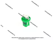 Лампа светодиод 12V1.2W B8.5d Nord YADA 1SMD зеленая [упаковка 10 шт.]|Код 74922