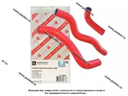 Патрубки радиатора 21082 к-т 3 шт.силикон ROSTECO|Код 75234