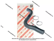 Патрубок радиатора 2170-2172 Priora ROSTECO нижний 2 хомута 20201|Код 75250