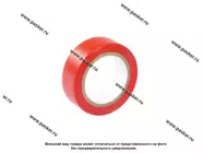 Изолента ПВХ Dollex  красная 19 мм х 9,10 м [упаковка 10 шт.]|Код 75415