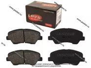 Колодки тормозные Hyundai Solaris Kia Rio 11 передние LAVS LV1411L|Код 75661